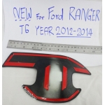 เบ้าปีก เบ้ามือเปิด ดำ เคฟล่าร์ Kevra  ใส่รถกระบะ รุ่น 4 ประตู ใหม่ Ford Ranger ฟอร์ด เรนเจอร์ All new ranger 2012 V.4